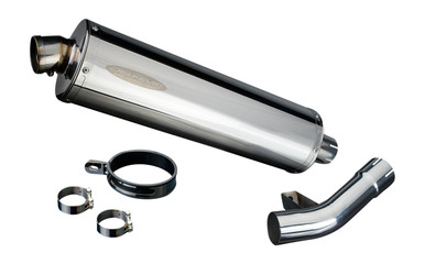 18″ Stainless Steel Oval Muffler to fit GSF1250 Bandit (2007-2009, 2016 ...