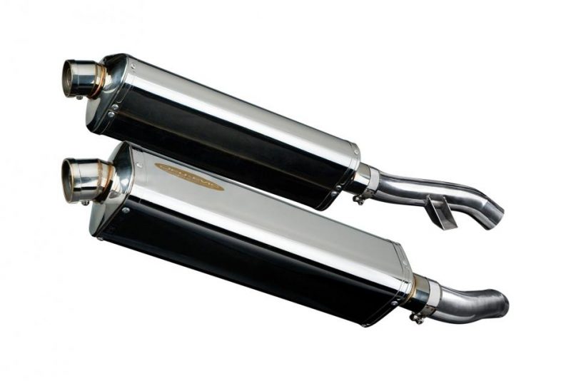 Yamaha FJR1300 0624 Delkevic Slip On 17″ Stainless TriOval Muffler