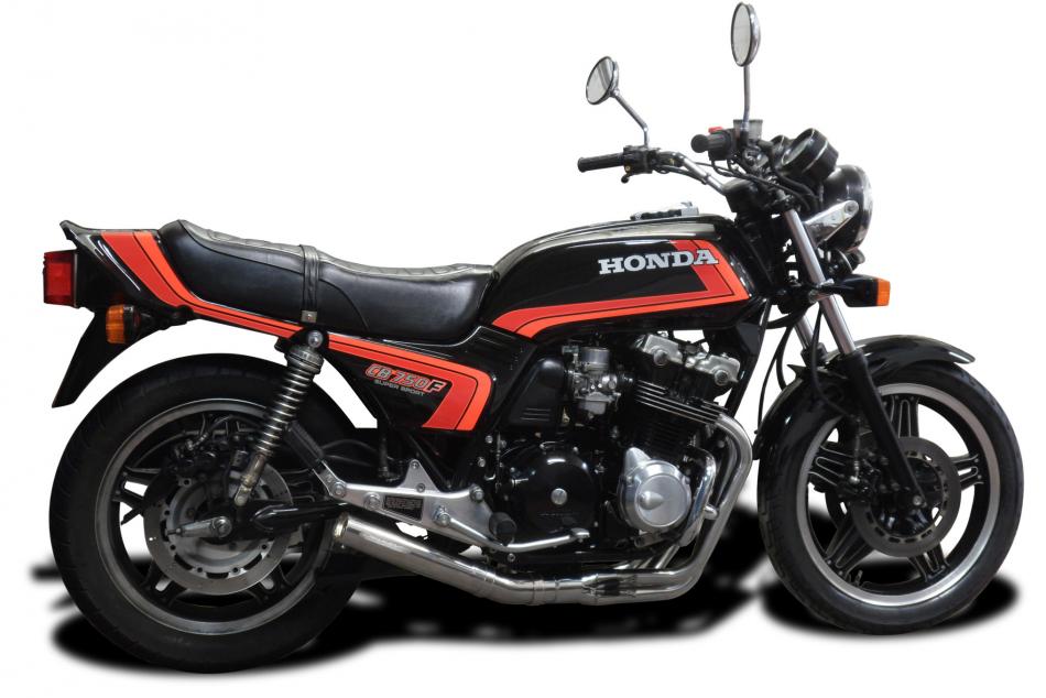Honda CB750K CB750F CB750C CB900F Stainless 4-1 Exhaust Cafe Racer 