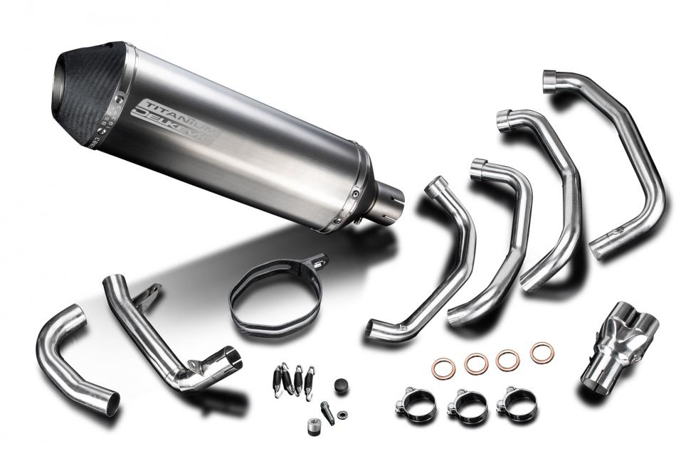 Kawasaki ZX-11 Ninja 1990-2001 Complete Exhaust 4-1 13.5″ XOval 