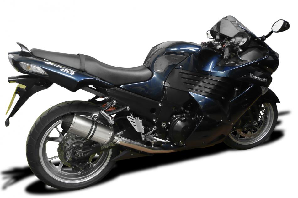 Kawasaki ZX-14 06-07 Delkevic Slip On 10