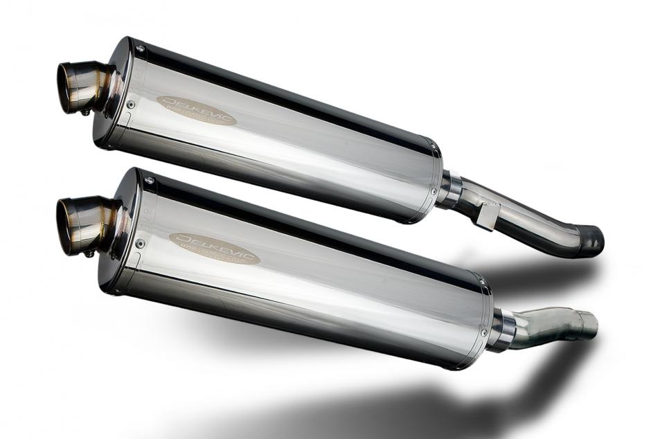 Kawasaki ZX-6 90-01 ZZR600 02-05 Slip On 18″ Oval Stainless