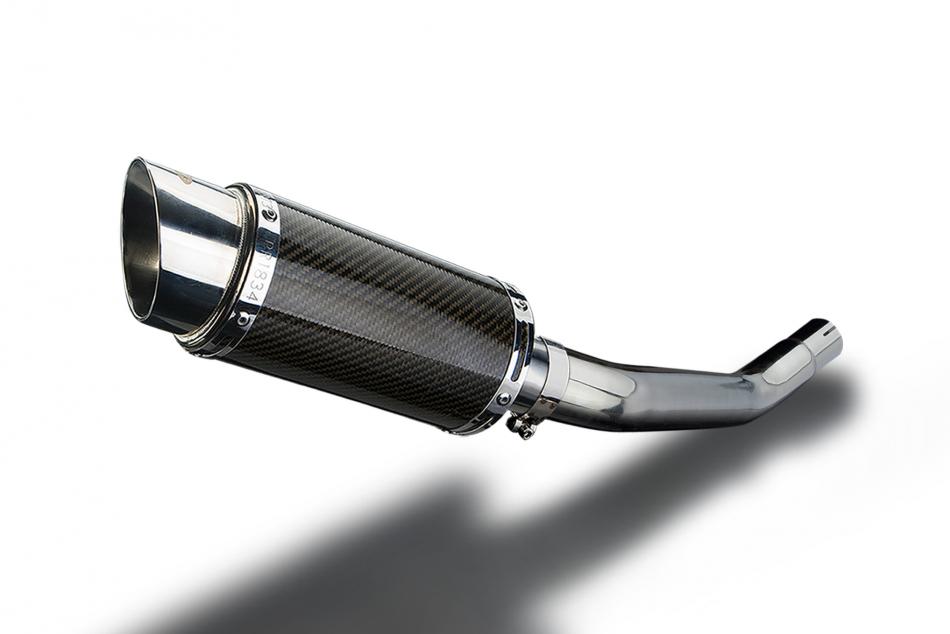 なんでも鑑定団よりも驚き！ Carbon Round 8-inch Slip-On Fiber Ninja ZX-6R for Muffler ヘアゴム