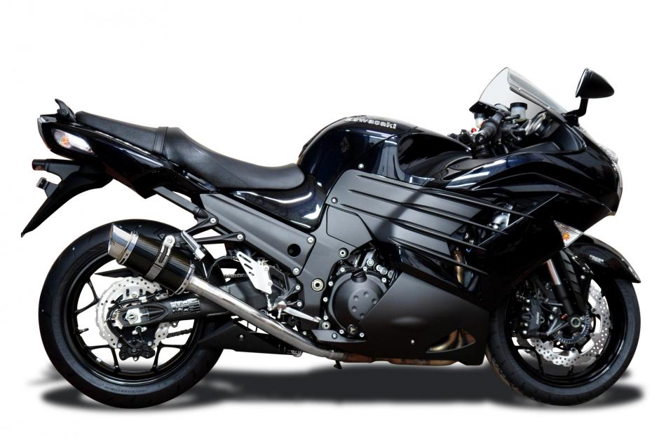 Kawasaki ZX-14R 2012-2023 Complete Exhaust 4-1 9″ Oval Stainless