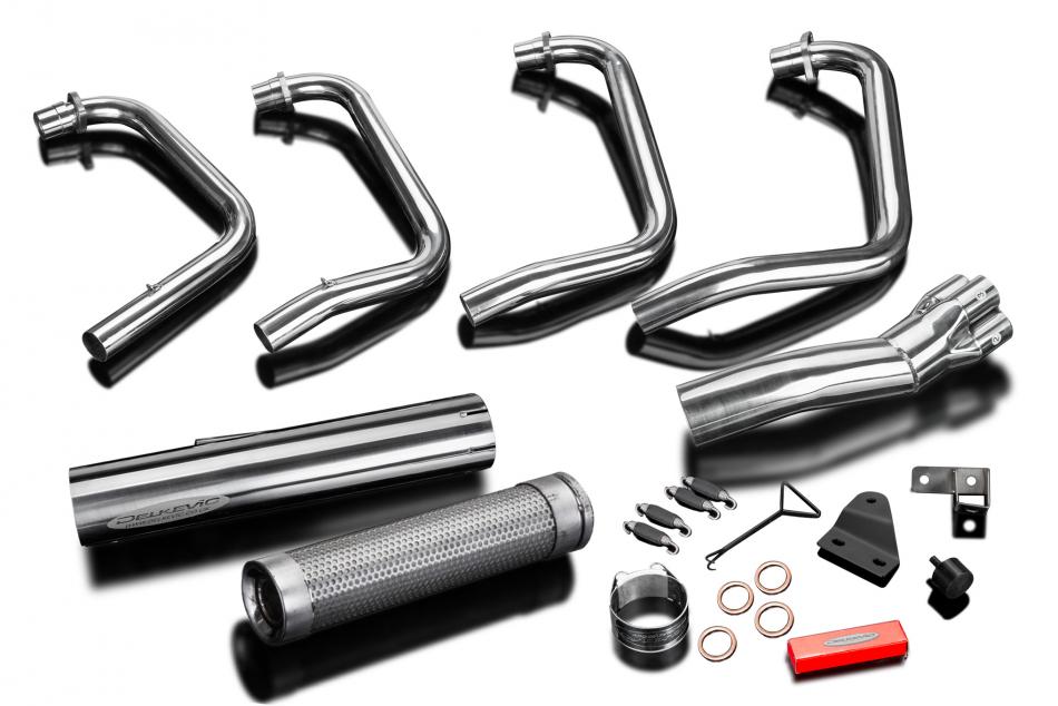 Complete Exhaust with Straight Muffler for ZR550 Zephyr