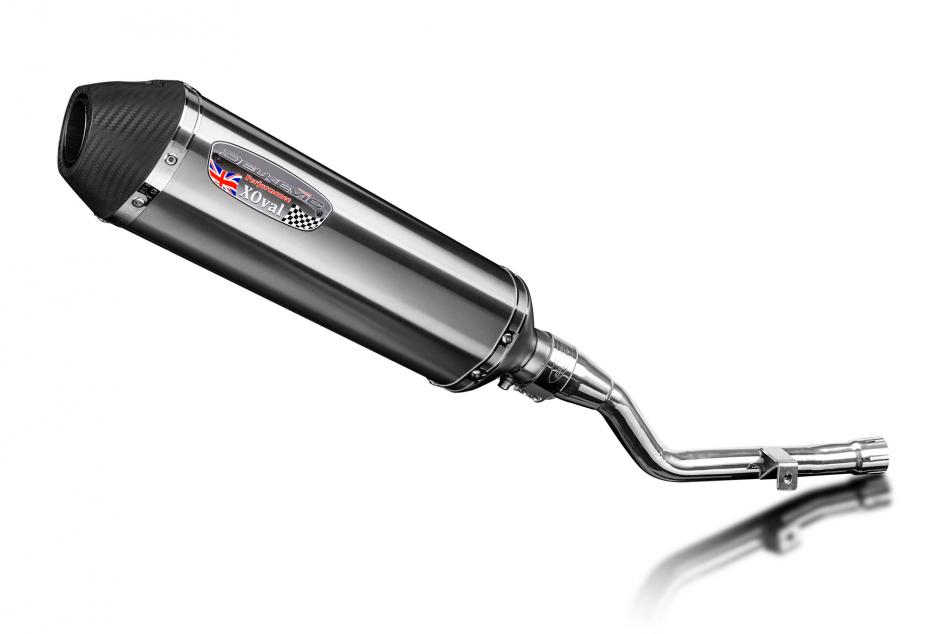 Slip On with 13.5 Inch XOval Brushed Stainless Muffler for CRF300L