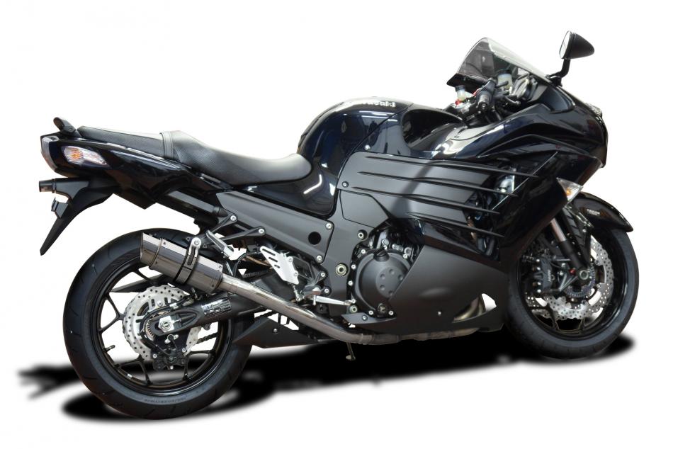 Kawasaki ZX-14R 2012-2023 Slip On 8″ Round Stainless Exhaust