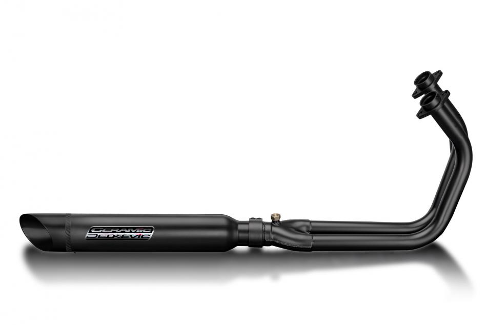 バルカンS(Vulcan S)EN650/DELKEVIC フルエキマフラー Full System to fit Vulcan S EN650A (2015-2021) with Slash Cut Tip