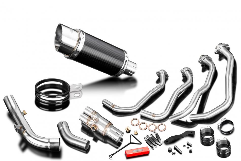 Full 4 into 1 Exhaust in 304 Stainless Steel with Slip-on 8-inch