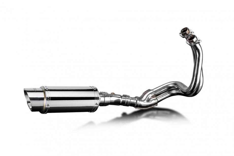 ナキページ Full Header Set in 304 Stainless Steel with a Slip on 13-inch Tri